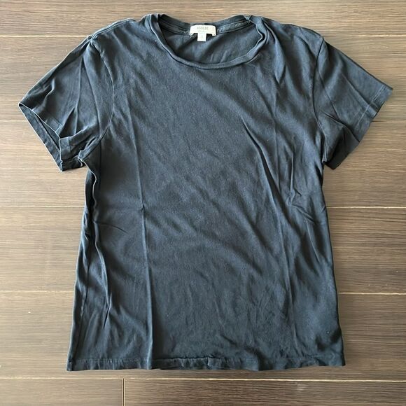 AGOLDE | Mariam Classic Fit Short Sleeve T-shirt - Small // Black - Picture 3 of 7